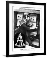 Surveying Recorder, 1937-WA & AC Churchman-Framed Premium Giclee Print