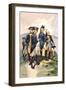 Surveying the Battlefield-null-Framed Art Print