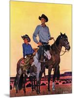 "Surveying the Ranch," August 19, 1944-Fred Ludekens-Mounted Premium Giclee Print