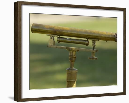 Surveyor's Compass from the 1700s, Yorktown Battlefield, Colonial National Park-null-Framed Photographic Print