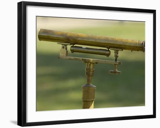 Surveyor's Compass from the 1700s, Yorktown Battlefield, Colonial National Park-null-Framed Photographic Print