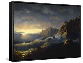 Survivors from a Shipwreck, 1846-Ivan Konstantinovich Aivazovsky-Framed Stretched Canvas