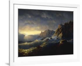 Survivors from a Shipwreck, 1846-Ivan Konstantinovich Aivazovsky-Framed Giclee Print