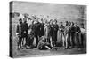 Survivors of the 13th Regiment of Light Dragoons after the Battle of Balaklava, 1854, 1855-Roger Fenton-Stretched Canvas