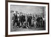 Survivors of the 13th Regiment of Light Dragoons after the Battle of Balaklava, 1854, 1855-Roger Fenton-Framed Giclee Print