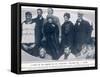 Survivors of the Titanic Disaster on the Carpathia-null-Framed Stretched Canvas