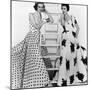 Susan Abraham in Brilkie Dress and June Clarke in Baker Sportswear, 1954-John French-Mounted Giclee Print