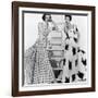 Susan Abraham in Brilkie Dress and June Clarke in Baker Sportswear, 1954-John French-Framed Giclee Print