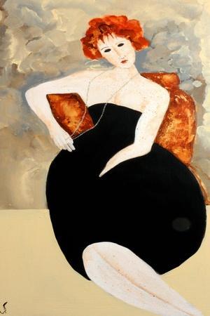 Modigliani with Pearls, 2016