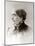 Susan B. Anthony, American Women's Rights Pioneer in 1870s-null-Mounted Art Print