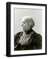 Susan B. Anthony, in 1890s-null-Framed Art Print