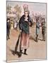 Susan B. Anthony Standing Stern-null-Mounted Giclee Print