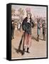 Susan B. Anthony Standing Stern-null-Framed Stretched Canvas