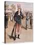 Susan B. Anthony Standing Stern-null-Stretched Canvas