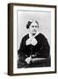 Susan Brownell Anthony (1820-1906) C.1871 (B/W Photo)-American Photographer-Framed Giclee Print
