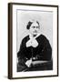 Susan Brownell Anthony (1820-1906) C.1871 (B/W Photo)-American Photographer-Framed Giclee Print