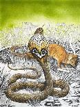 King Cobra Meets His Match, from 'Nature's Kingdom'-Susan Cartwright-Giclee Print