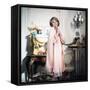 Susan Hampshire-null-Framed Stretched Canvas