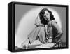 Susan Hayward (1918 - 1975) actrice americaine (b/w photo)-null-Framed Stretched Canvas