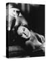 Susan Hayward (1918 - 1975) actrice americaine (b/w photo)-null-Stretched Canvas