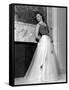 Susan Hayward (1918 - 1975) actrice americaine (b/w photo)-null-Framed Stretched Canvas