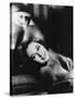 Susan Hayward (1918 - 1975) actrice americaine (b/w photo)-null-Stretched Canvas