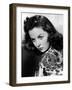 Susan Hayward (1918 - 1975) actrice americaine dans les annees 40, 1940's (b/w photo)-null-Framed Photo