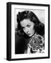 Susan Hayward (1918 - 1975) actrice americaine dans les annees 40, 1940's (b/w photo)-null-Framed Photo