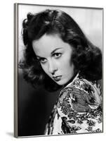 Susan Hayward (1918 - 1975) actrice americaine dans les annees 40, 1940's (b/w photo)-null-Framed Photo