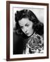 Susan Hayward (1918 - 1975) actrice americaine dans les annees 40, 1940's (b/w photo)-null-Framed Photo