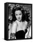 Susan Hayward (1918 - 1975) actrice americaine dans les annees 40, 1940's (b/w photo)-null-Framed Stretched Canvas