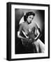 Susan Hayward (1918 - 1975) actrice americaine dans les annees 50, 1950's (b/w photo)-null-Framed Photo