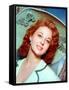 Susan Hayward (1918 - 1975) actrice americaine dans les annees 50, 1950's (photo)-null-Framed Stretched Canvas