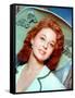 Susan Hayward (1918 - 1975) actrice americaine dans les annees 50, 1950's (photo)-null-Framed Stretched Canvas