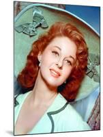 Susan Hayward (1918 - 1975) actrice americaine dans les annees 50, 1950's (photo)-null-Mounted Photo