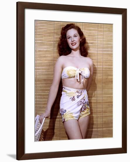 Susan Hayward (1918 - 1975), American Actress from 40's (photo)-null-Framed Photo