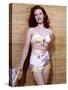 Susan Hayward (1918 - 1975), American Actress from 40's (photo)-null-Stretched Canvas