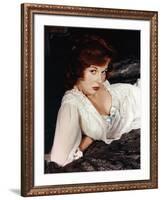 Susan Hayward (1918 - 1975), American Actress from 40's (photo)-null-Framed Photo