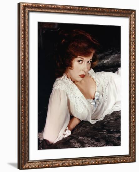 Susan Hayward (1918 - 1975), American Actress from 40's (photo)-null-Framed Photo