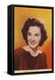 Susan Hayward, American Actress and Film Star-null-Framed Stretched Canvas