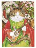 Illustration from Cats Galore! A Compendium of Cultured Cats (Pub. 2015)-Susan Herbert-Stretched Canvas