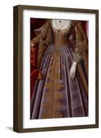 Susan Villiers, Countess of Denbigh, 17Th Century (Oil on Canvas)-William Larkin-Framed Giclee Print