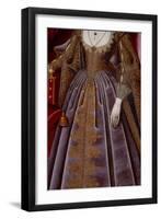 Susan Villiers, Countess of Denbigh, 17Th Century (Oil on Canvas)-William Larkin-Framed Giclee Print