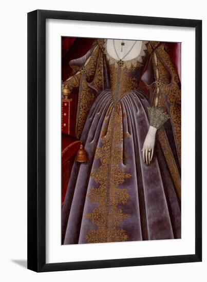 Susan Villiers, Countess of Denbigh, 17Th Century (Oil on Canvas)-William Larkin-Framed Giclee Print