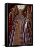 Susan Villiers, Countess of Denbigh, 17Th Century (Oil on Canvas)-William Larkin-Framed Stretched Canvas
