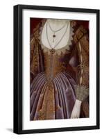 Susan Villiers, Countess of Denbigh, 17Th Century (Oil on Canvas)-William Larkin-Framed Giclee Print