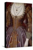 Susan Villiers, Countess of Denbigh, 17Th Century (Oil on Canvas)-William Larkin-Stretched Canvas