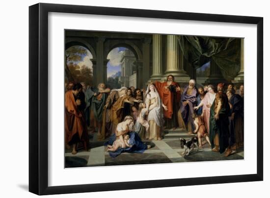 Susanna Accused of Adultery, 1695-1696-Antoine Coypel-Framed Giclee Print