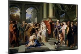 Susanna Accused of Adultery, 1695-1696-Antoine Coypel-Mounted Giclee Print