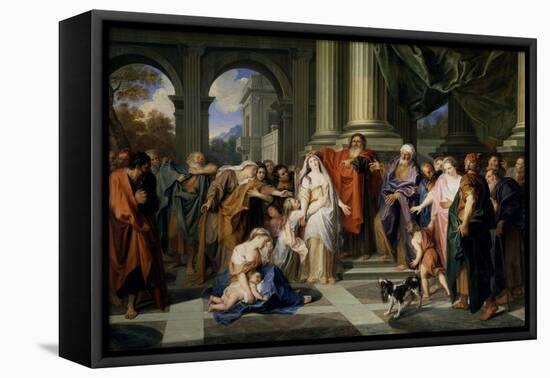Susanna Accused of Adultery, 1695-1696-Antoine Coypel-Framed Stretched Canvas